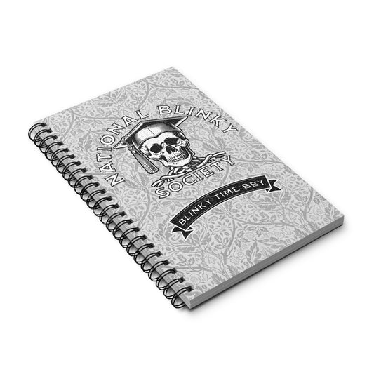 NBS White Spiral Notebook
