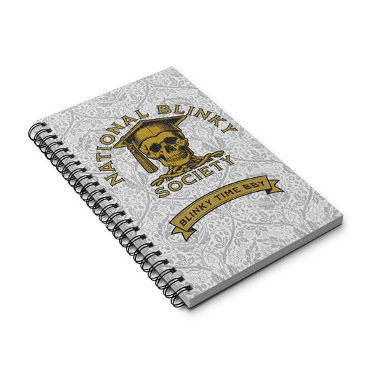 NBS Gold Spiral Notebook