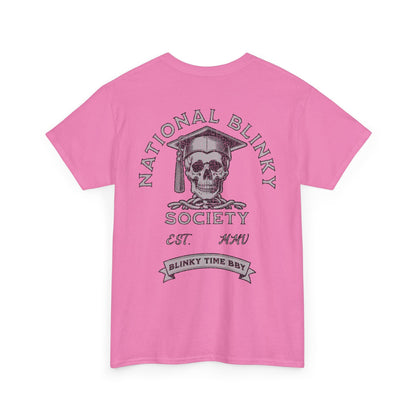 NBS ~ Silver National Blinky Society Tee