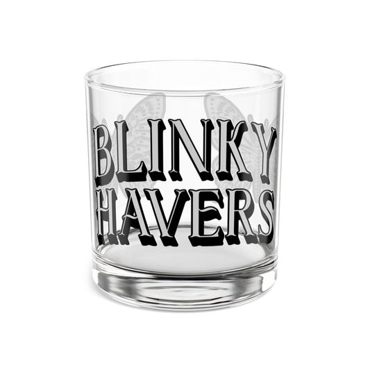 Blinky Havers Rocks Glass