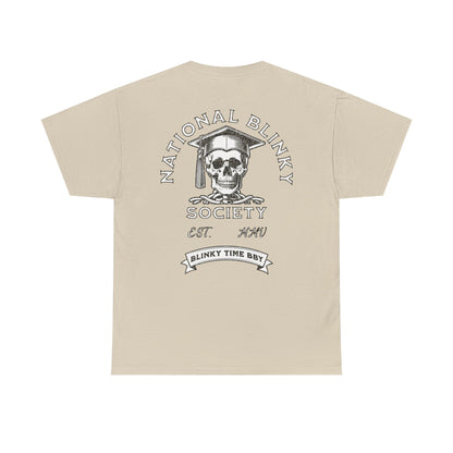 NBS ~ White National Blinky Society Tee