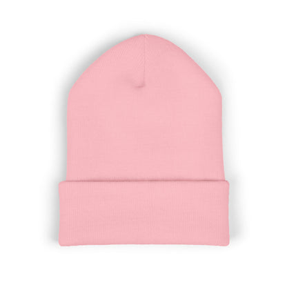 NBS Gold Embroidered Cuffed Beanie