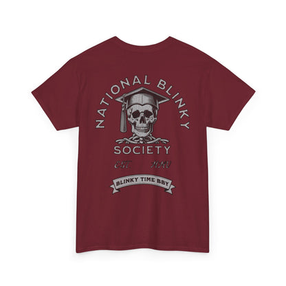 NBS ~ Silver National Blinky Society Tee