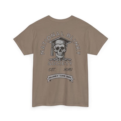 NBS ~ Silver National Blinky Society Tee