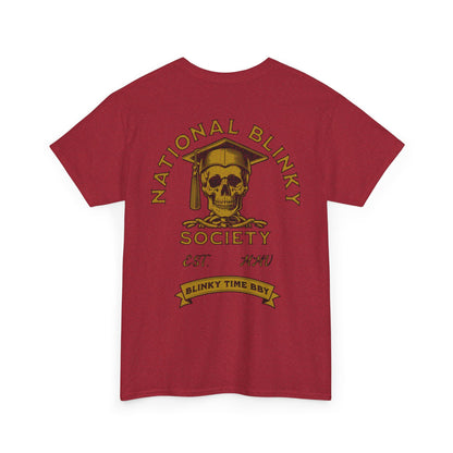 NBS ~ Gold National Blinky Society Tee