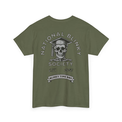 NBS ~ Silver National Blinky Society Tee