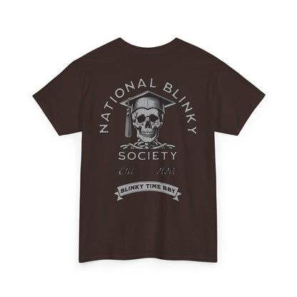 NBS ~ Silver National Blinky Society Tee