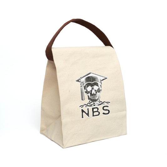 NBS Black Canvas Lunch Bag