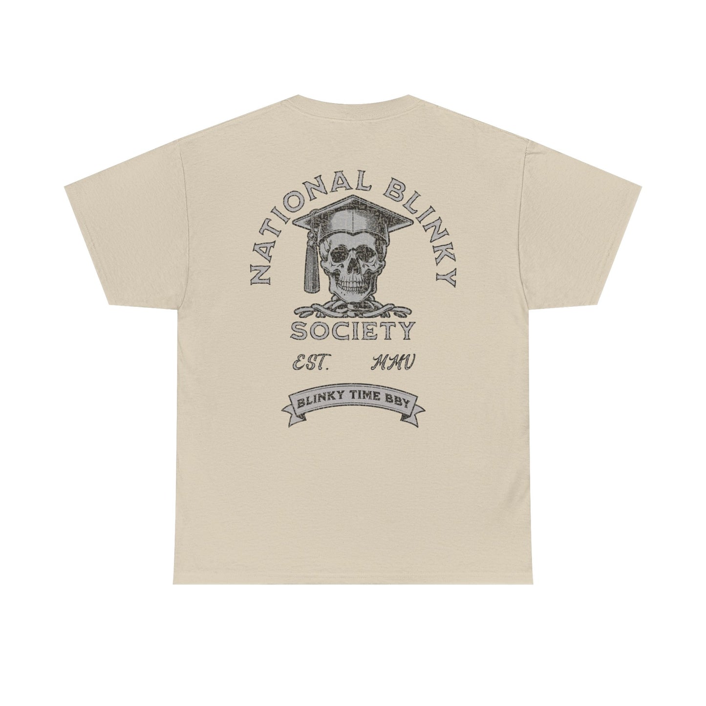 NBS ~ Silver National Blinky Society Tee