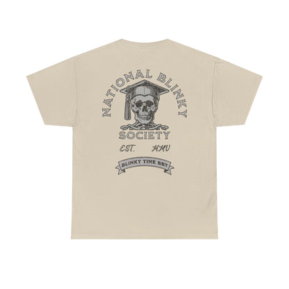 NBS ~ Silver National Blinky Society Tee