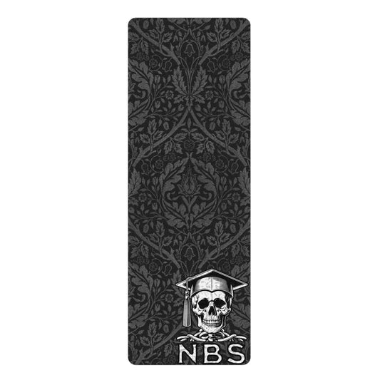 NBS White Rubber Yoga Mat