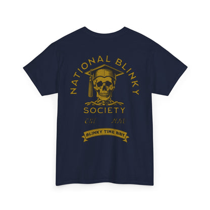 NBS ~ Gold National Blinky Society Tee