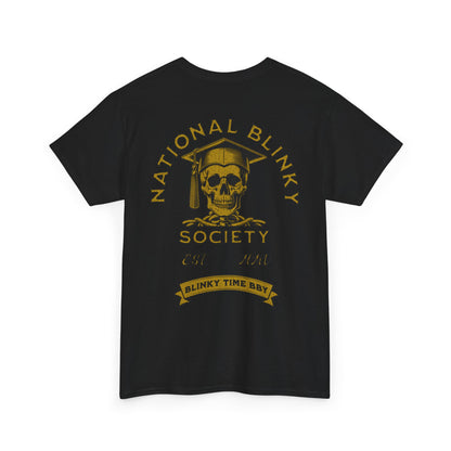 NBS ~ Gold National Blinky Society Tee