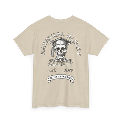 NBS ~ White National Blinky Society Tee