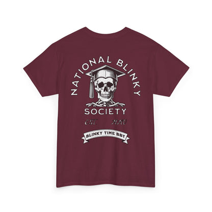 NBS ~ White National Blinky Society Tee