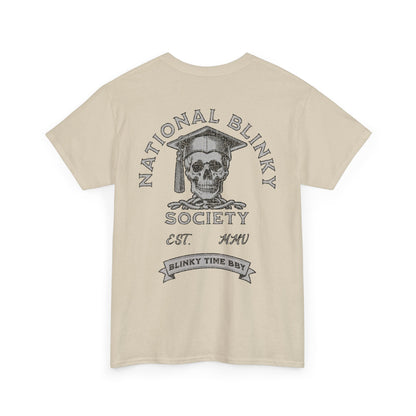 NBS ~ Silver National Blinky Society Tee