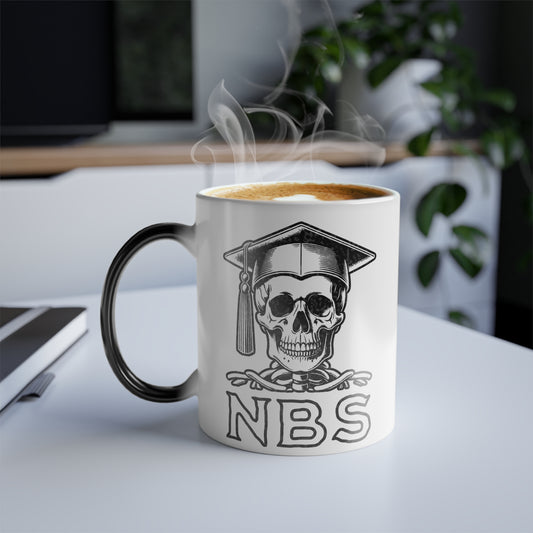11Oz. NBS White Morphing Mug