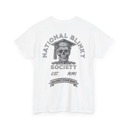 NBS ~ Silver National Blinky Society Tee