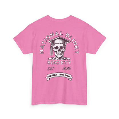 NBS ~ White National Blinky Society Tee