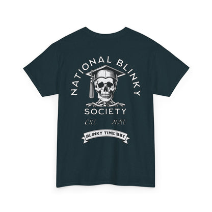 NBS ~ White National Blinky Society Tee