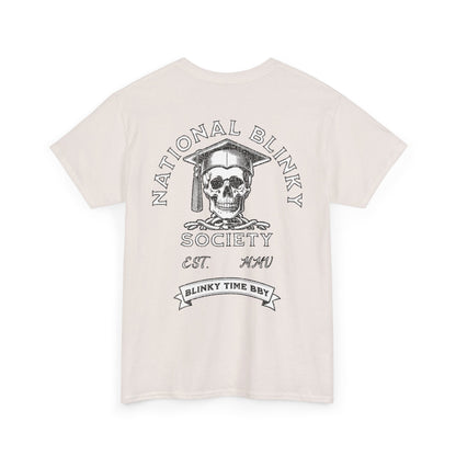 NBS ~ White National Blinky Society Tee