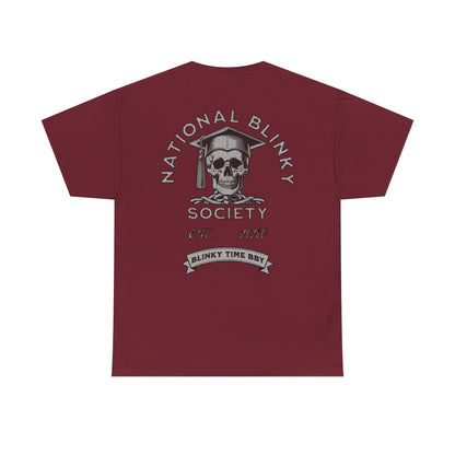 NBS ~ Silver National Blinky Society Tee