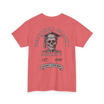 NBS ~ Silver National Blinky Society Tee