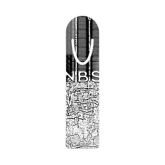 NBS Static White Bookmark
