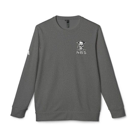 BHS White Adidas Fleece Sweatshirt
