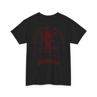 NBS ~ Red National Blinky Society Tee