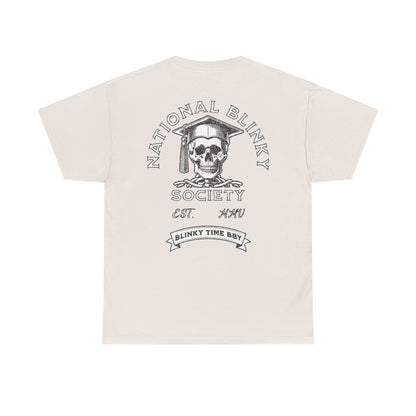NBS ~ White National Blinky Society Tee