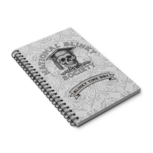 NBS Silver Spiral Notebook