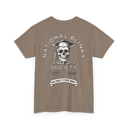 NBS ~ White National Blinky Society Tee