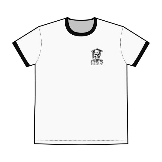 NBS White Ringer Tee