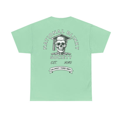 NBS ~ White National Blinky Society Tee
