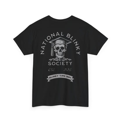 NBS ~ Silver National Blinky Society Tee