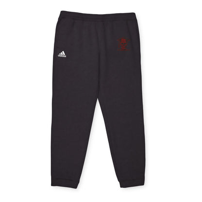 NBS Red Logo Adidas Fleece Joggers