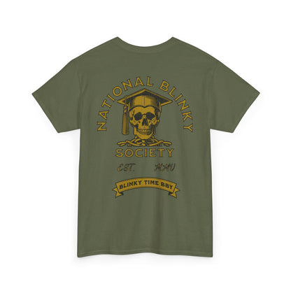 NBS ~ Gold National Blinky Society Tee