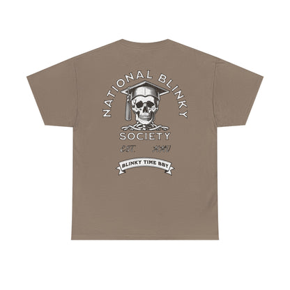 NBS ~ White National Blinky Society Tee